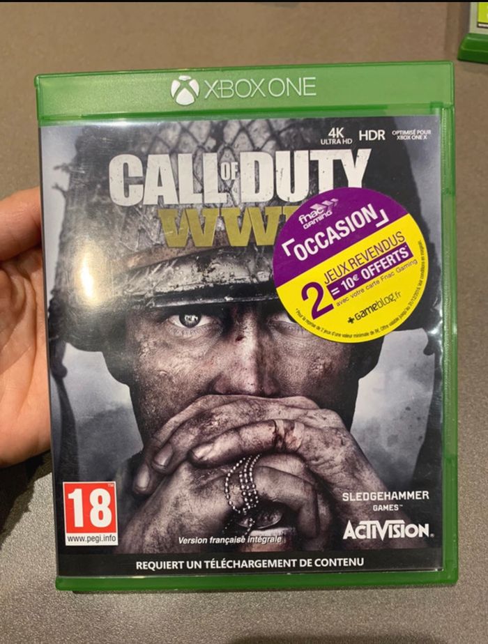 Jeux XBOX Call of Duty - photo numéro 1