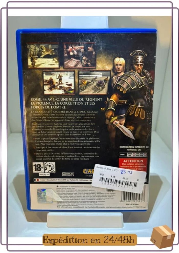 Shadow of Rome ps2 fr - photo numéro 3