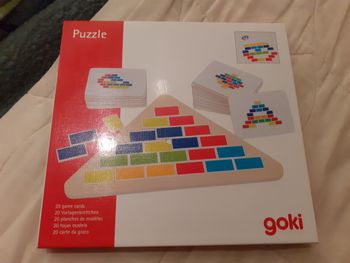 Puzzle en bois segments en bois Goki