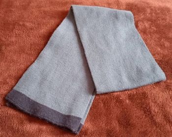 Echarpe enfant bleu marine et bleu