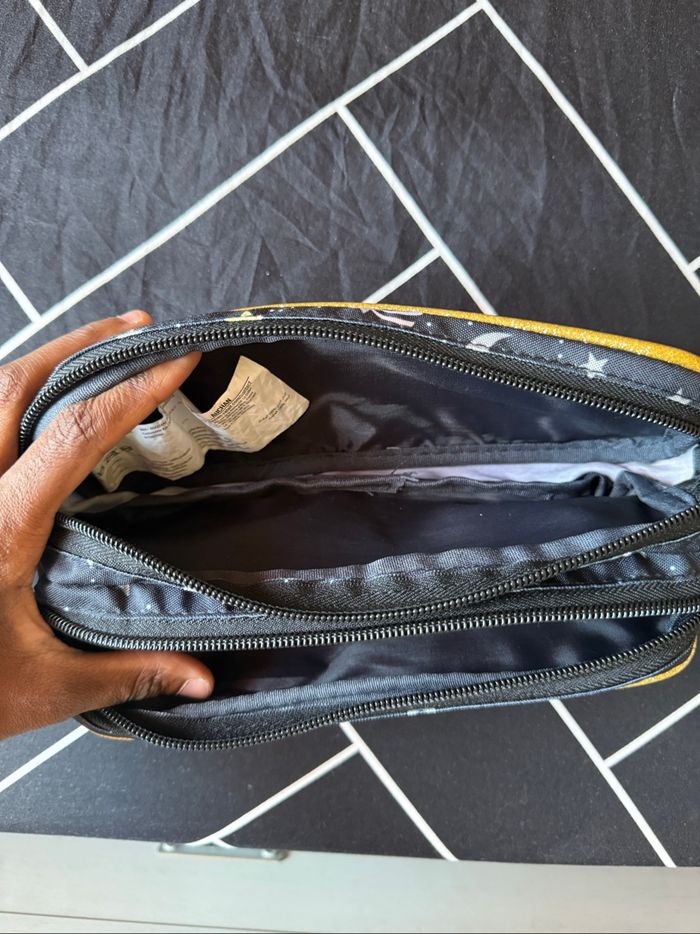 Trousse scolaire double compartiment – Thème nuit étoilée - photo numéro 7
