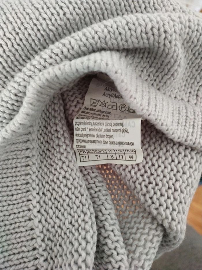 Pull bleu Camaïeu - photo numéro 3