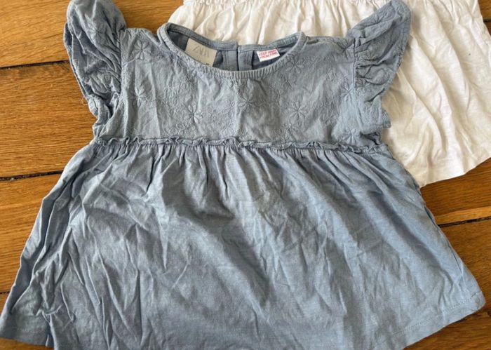 Lot de 2 tee shirts Zara 2 ans - photo numéro 3