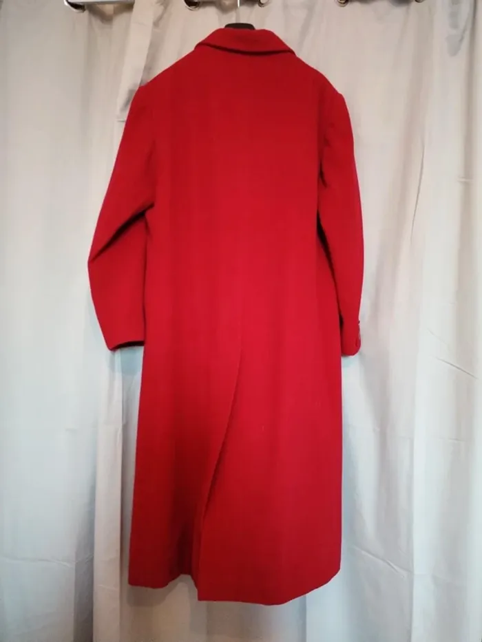 Manteau chaud hiver long lafayette 100%laine - photo numéro 2