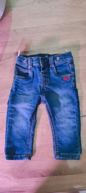Jeans bleu bébé mixte C&A 12 mois 74cm