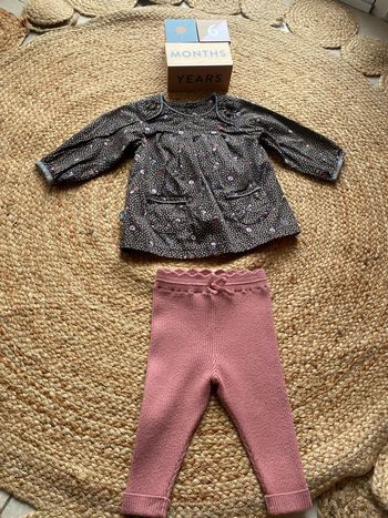 Ensemble fille 6 mois