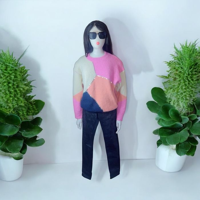 Pull multicolore - photo numéro 3