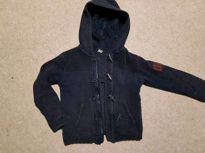 Gilet à capuche épais hiver garçon 8ans tae