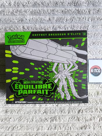 Pokémon Coffret Dresseur d'Elite ETB ME3 Équilibre Parfait FR