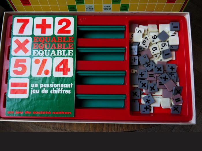 jeu de socièté Equable  (le scrable avec des chiffres ) - photo numéro 3
