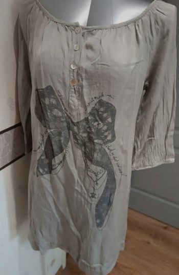 Blouse longue femme t s