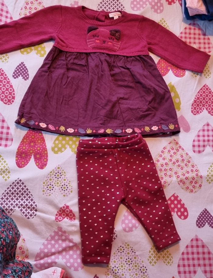 Robe et legging chaud