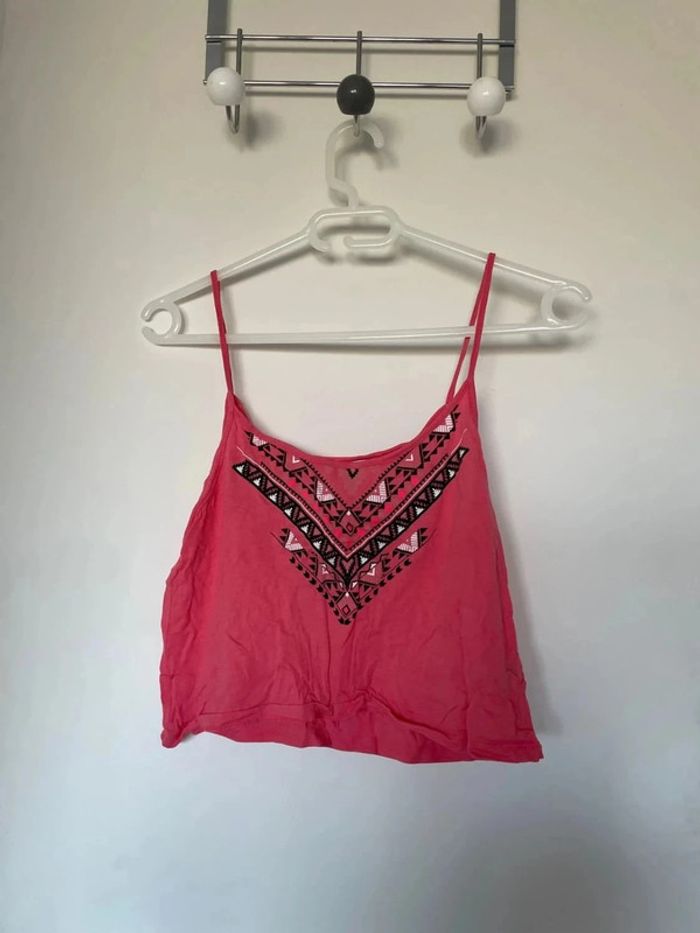 Crop top rose