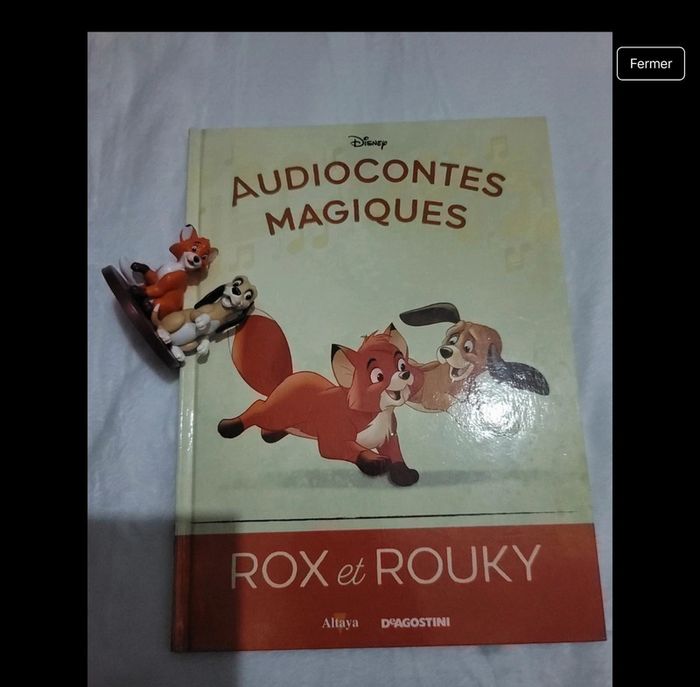 39. collection audiocontes Magiques Disney Altaya audio conte compte magic livre & figurine