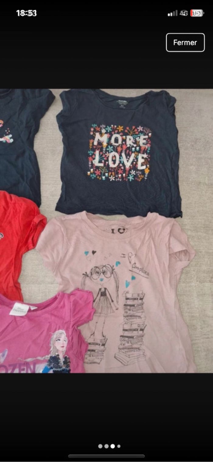 Lot de 5 tee shirts - photo numéro 3