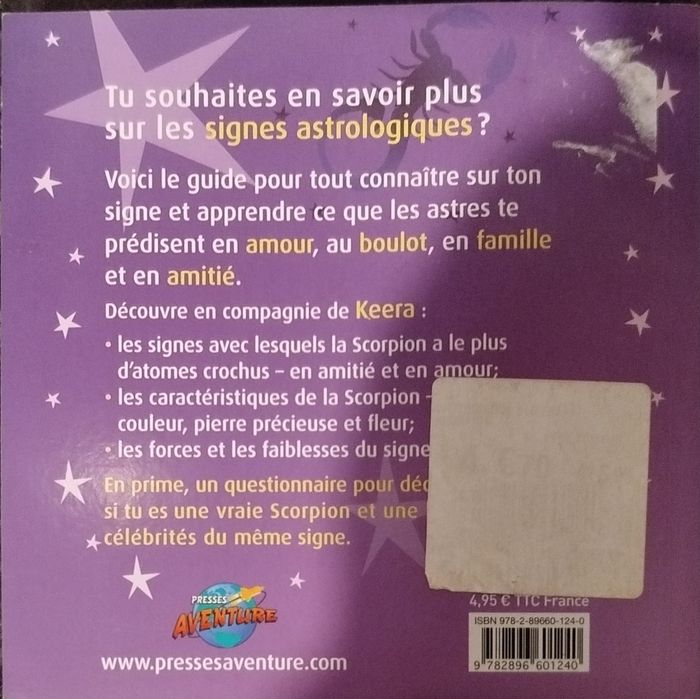 Livre zodiaque des filles - photo numéro 2