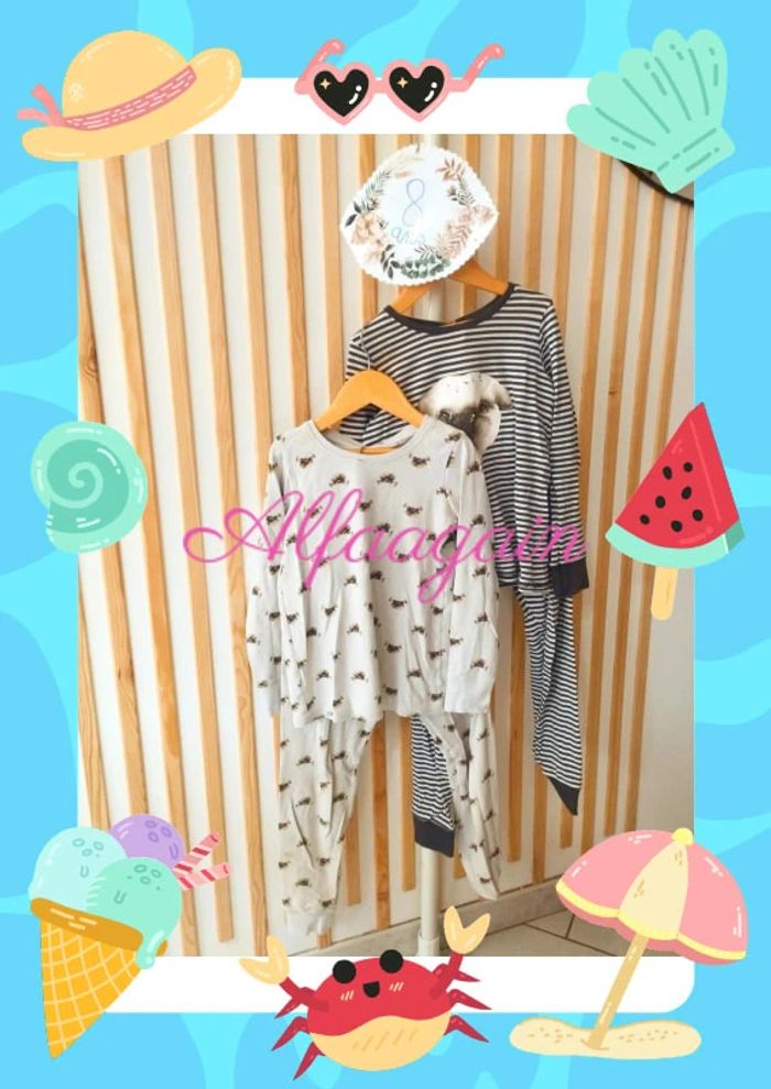 Lot pyjamas next mixte 8ans