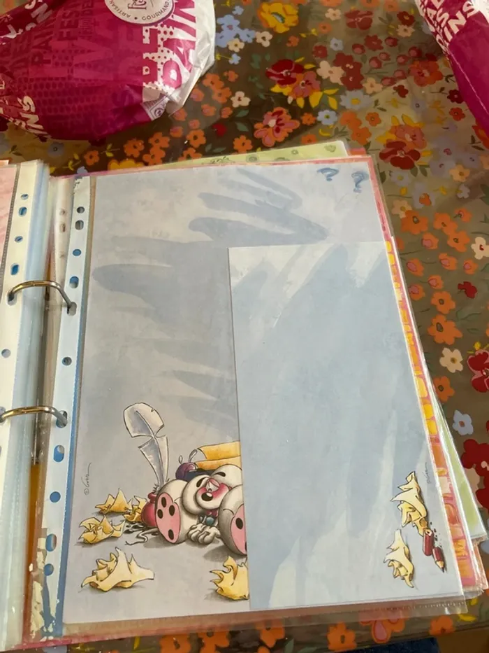 Enveloppe feuille diddl - photo numéro 12