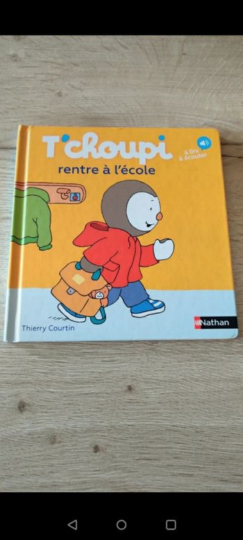 Livre T'choupi