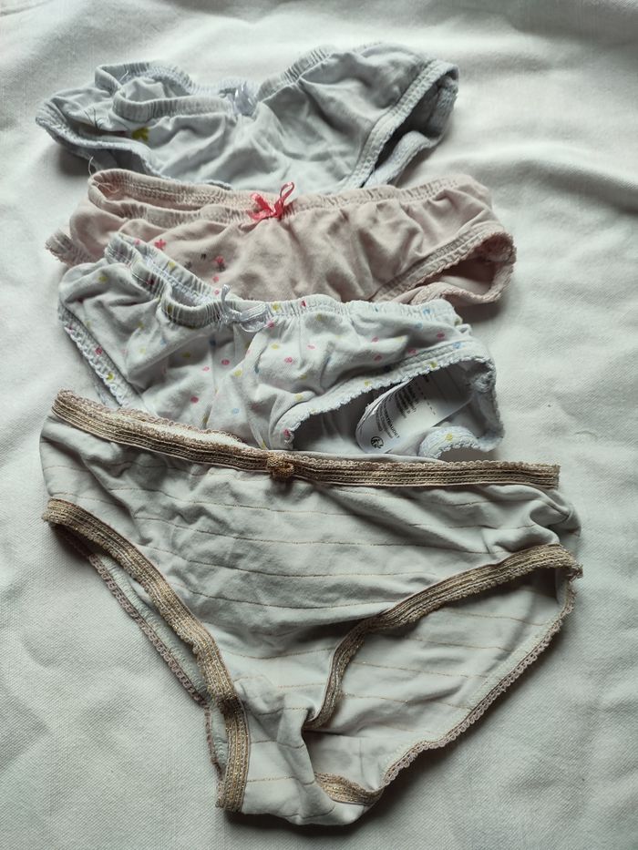 Lot de 4 culottes  6 ans