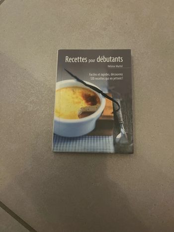 Livre recettes pour débutants