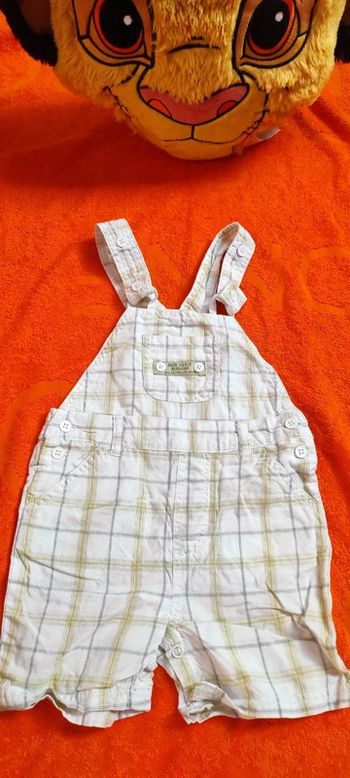 Salopette short L'enfant Do 67 cm