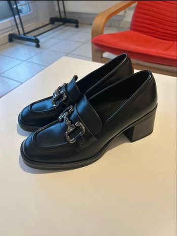 Mocassins femme Aligia noirs – Taille 38 – Neufs