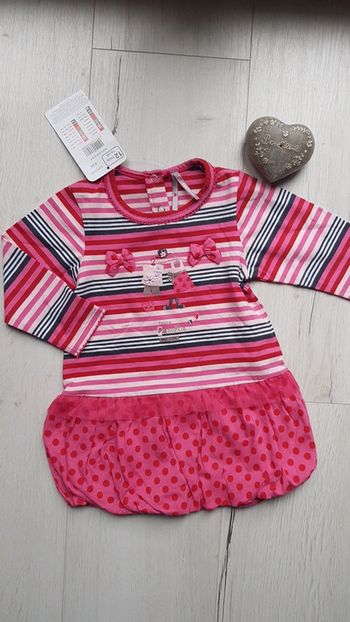 Robe boule mi saison orchestra fille 12mois neuve