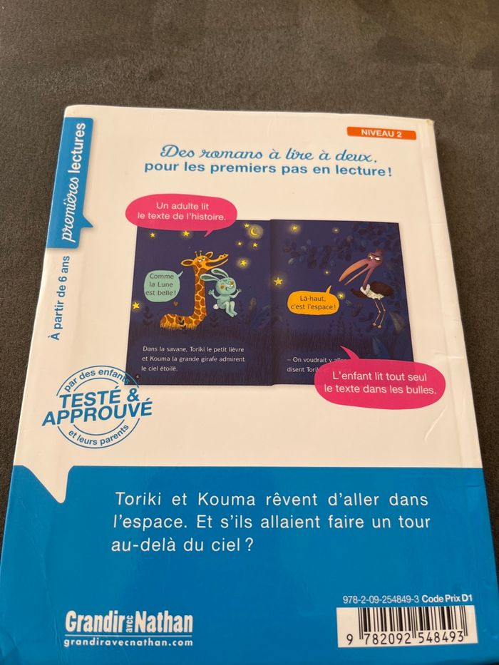 Livre premières lectures Nathan que la vie est belle dans l’espace ce1 - photo numéro 3