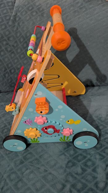 Chariot de marche bois