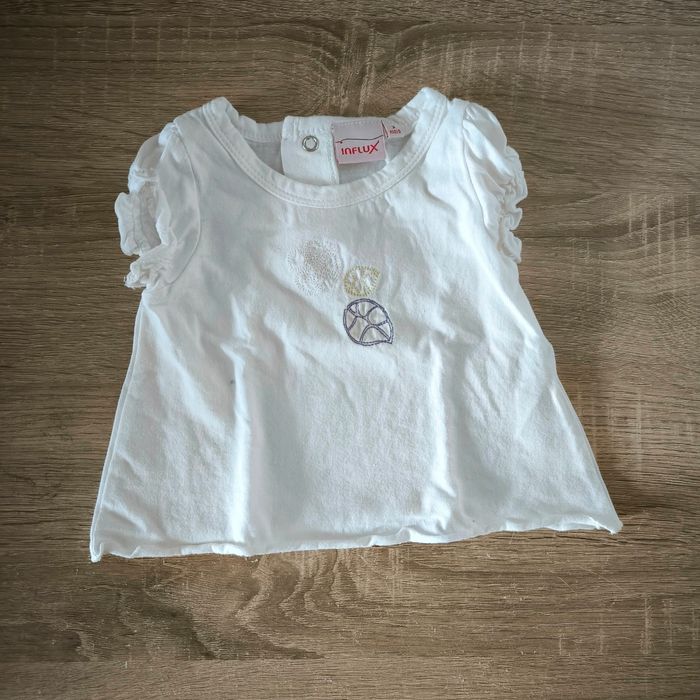 T-shirt bébé fille taille 3 mois - photo numéro 2