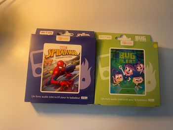Histoires lunii spider man et bug alert 