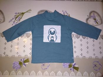 Sous pull, obaibi, taille 9 mois, neuf