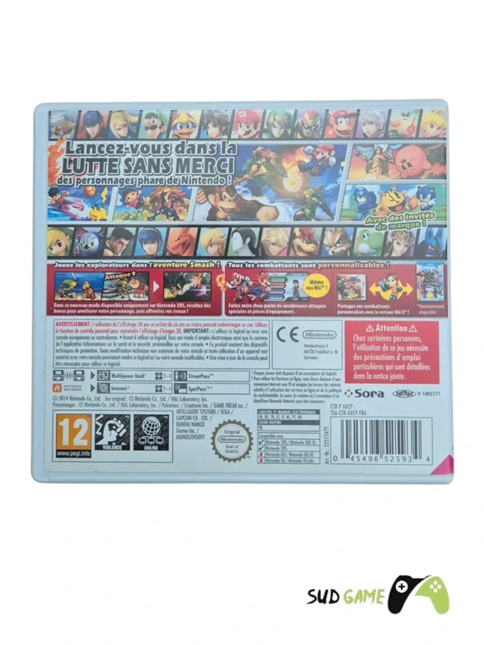 Jeu 3DS " Super smash bros " - photo numéro 2