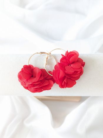 Boucles d'oreilles fleurs
