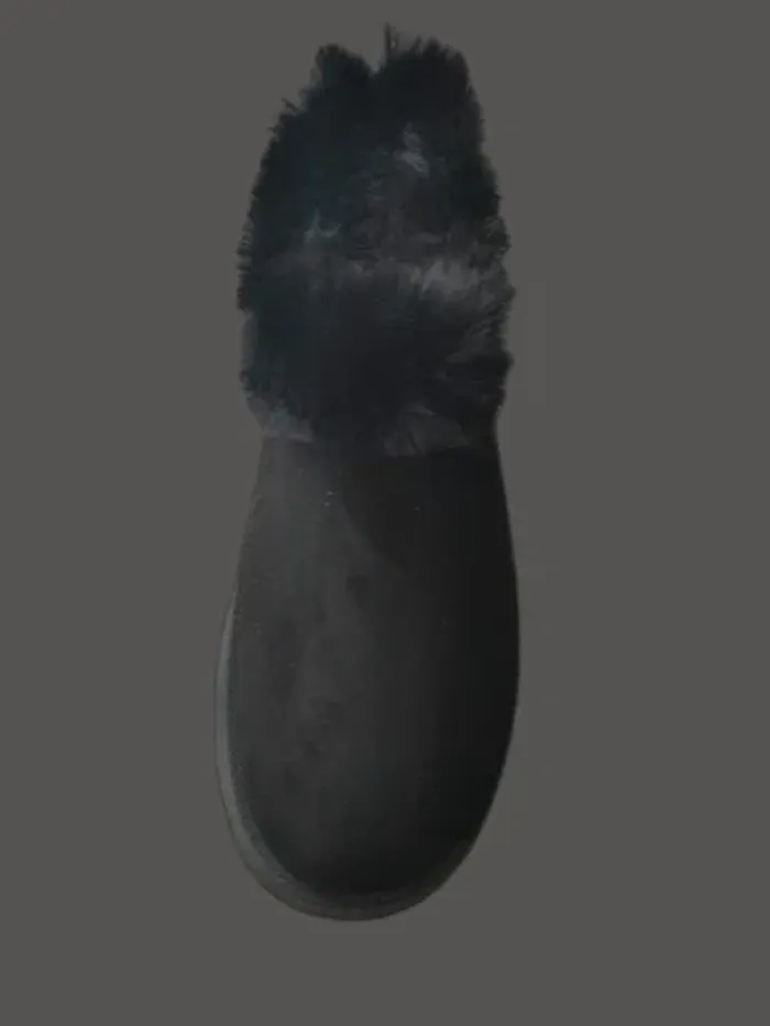 Mules fourrées noires 41 - photo numéro 3