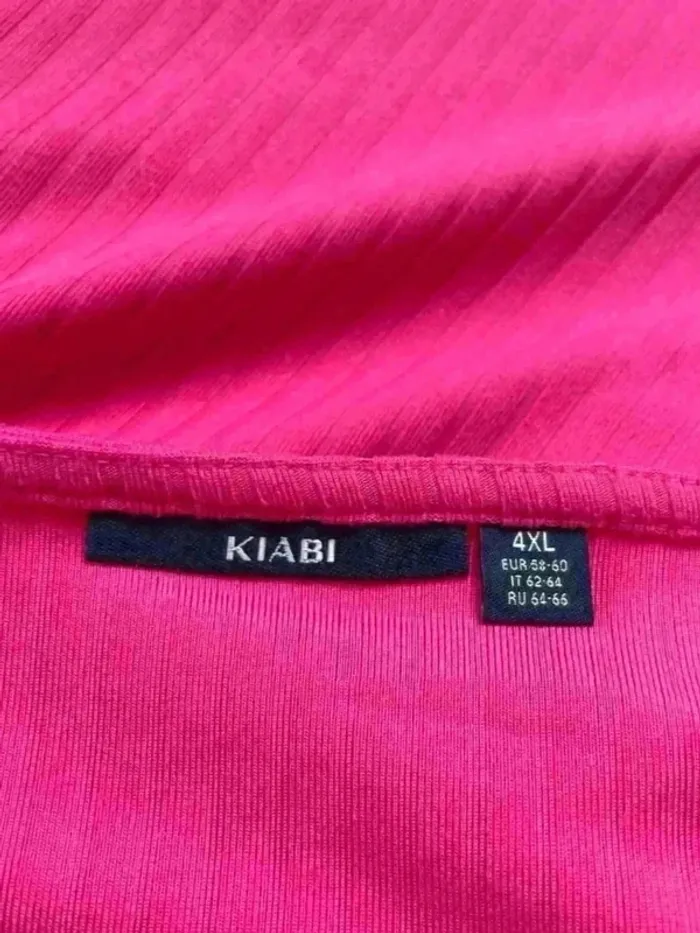 Tee shirt rose fuchsia taille 54/56 - photo numéro 4