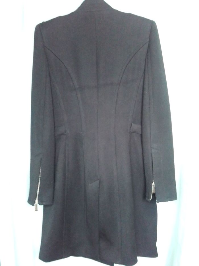 Magnifique manteau avec cuir BARBARA BUI - photo numéro 10