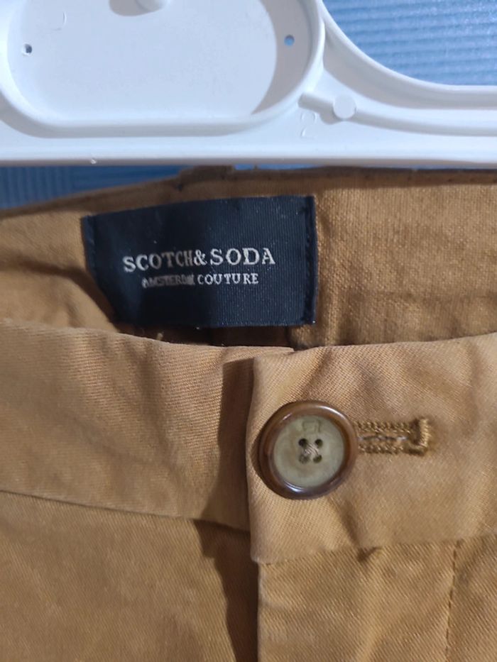 Chino Scotch & Soda/ Taille 44 / Marron/ Excellent état - photo numéro 3