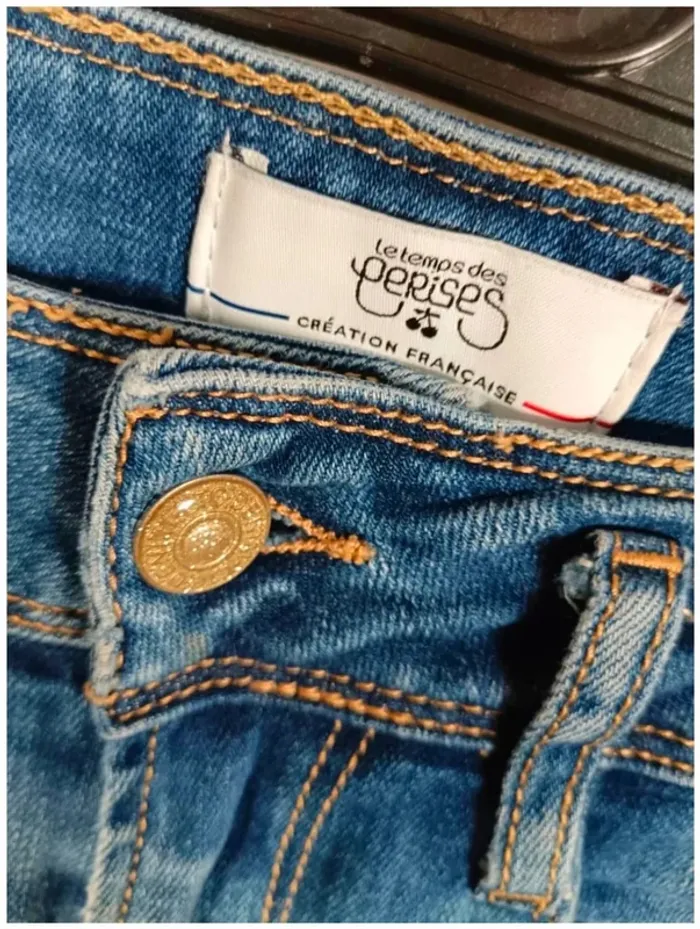 C5 jeans bleu Le temps des cerises 25 - photo numéro 3