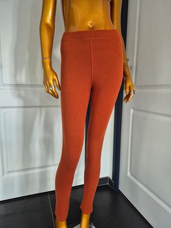 Legging Long Femme Rouille Taille L/40