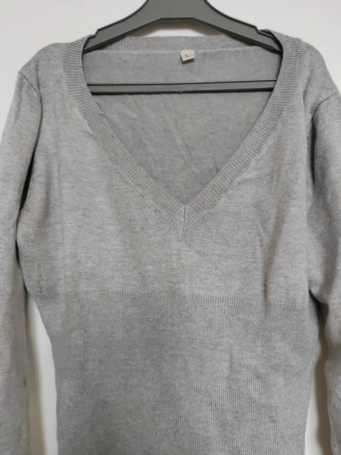 Pull fin taille L - photo numéro 2