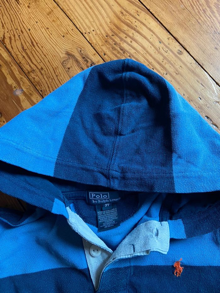 Polo taille 3 ans avec capuche - photo numéro 8