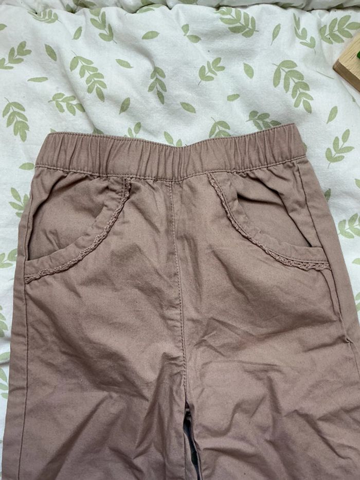 pantalon léger beige 3 mois vertbaudet - photo numéro 6