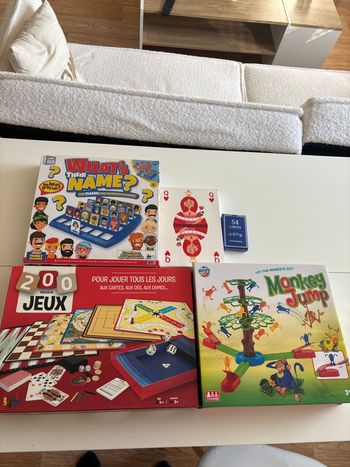 Vends jeux de société