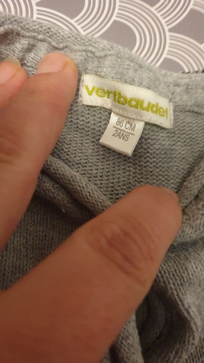 Gilet gris - photo numéro 2