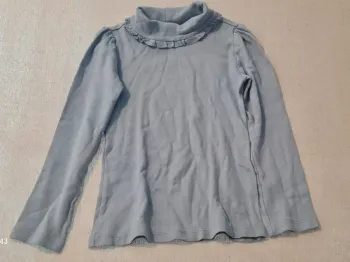 Pull col roulé