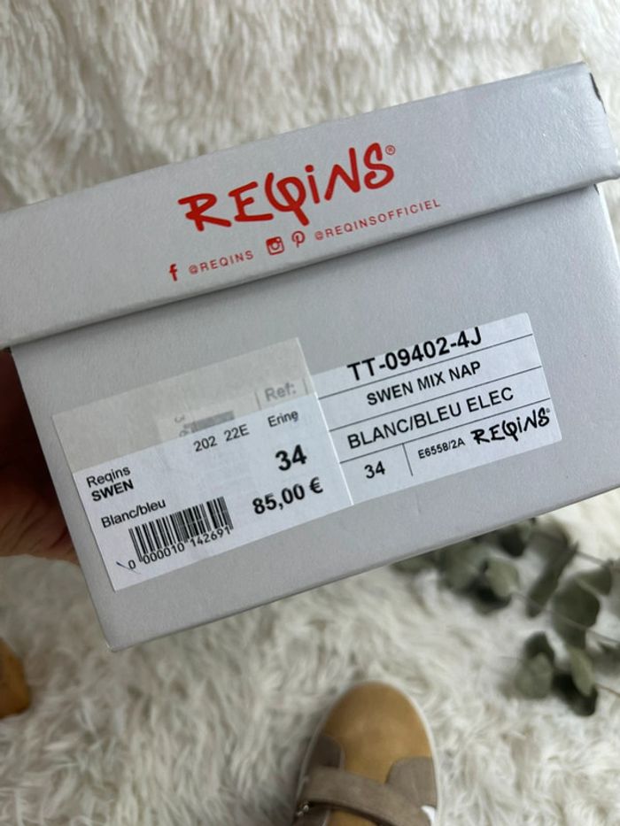 Paire de basket Reqins taille 34 - photo numéro 8