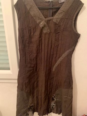 robe longue sans manches