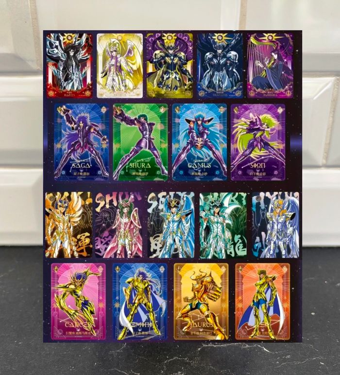 Display Saint Seiya Chevaliers du Zodiaque 10 Yuan série 2 18 Boosters! 90 Cartes à collectionner - photo numéro 2